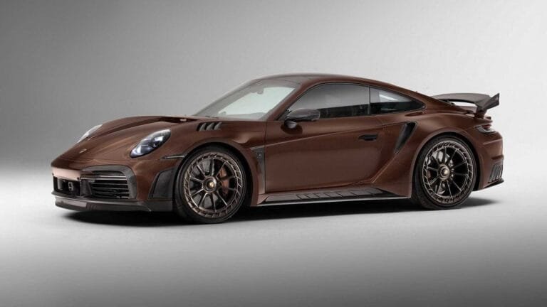 This Porsche 992 Stinger GTR Limited Carbon Edition is sweet as chocolate