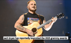 zach bryan has reportedly boycotted the 2025 grammy awards