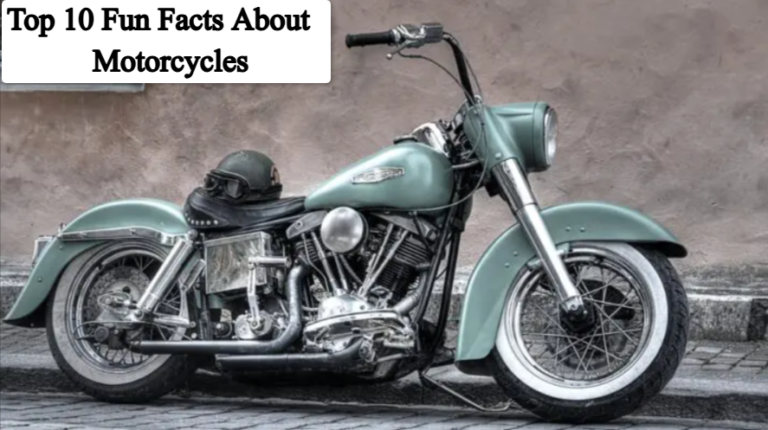 Top 10 Fun Facts About Motorcycles