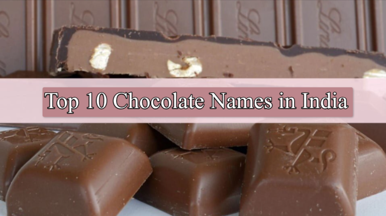 top 10 chocolate names in India